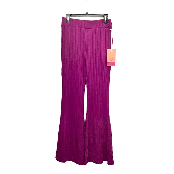 Victor Glemaud x Target Women's Flare Pants (Grape Juice Purple) - Picture 2 of 7